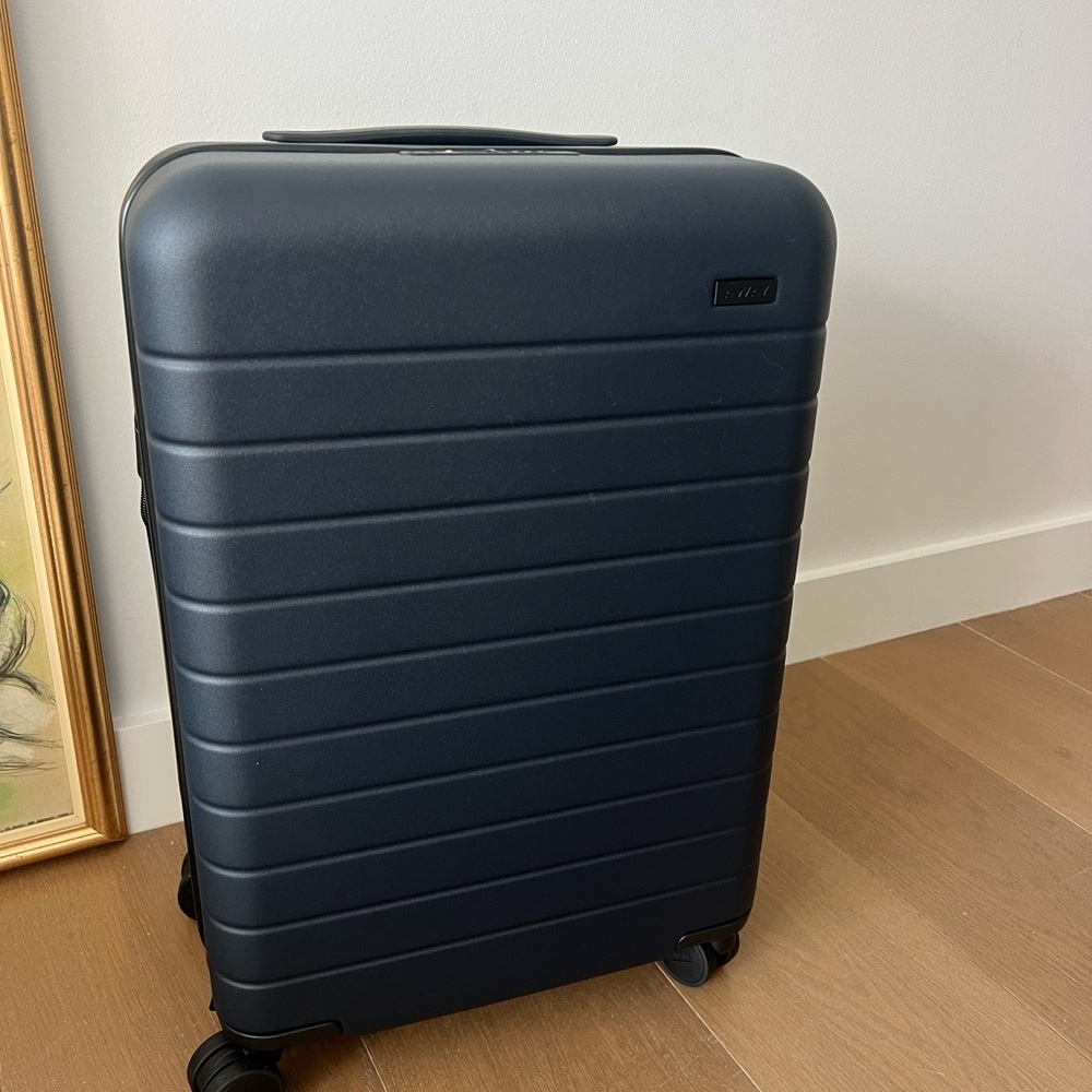 Away Navy Blue Hardshell Carry-On Spinner